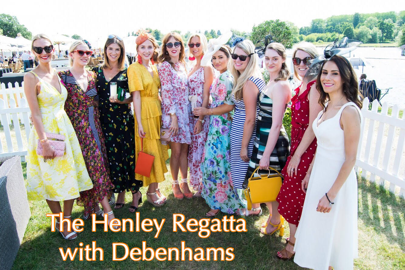 First experience of the Henley Regatta with Debenhams SAHARASPLASH